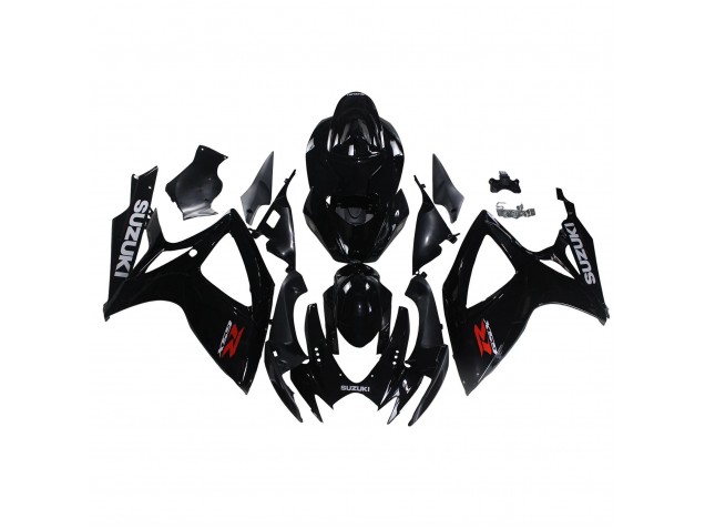Carenados Moto Suzuki GSXR 600/750 2006-2007 - Negro Brillante