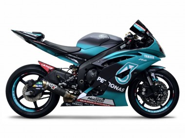 Carenados Moto Yamaha YZF R6 2008-2016 - Verde Claro Blanco Negro Petronas