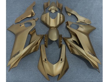 Marrón Mate 2017-2021 Yamaha R6 Carenado Moto
