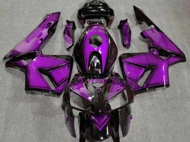 Morado Oscuro 2005-2006 Honda CBR600RR Carenado Moto