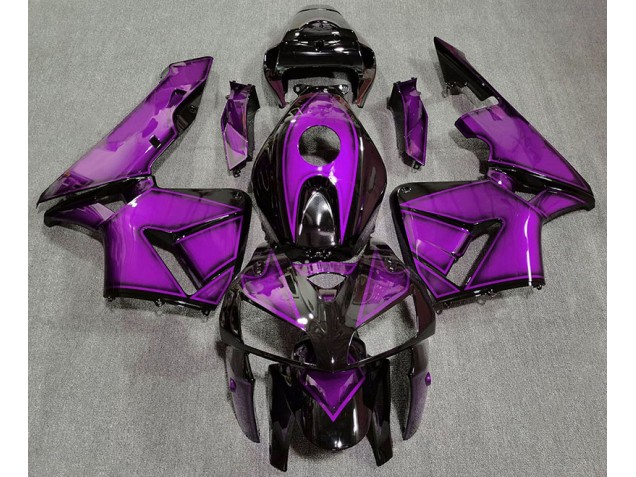 Morado Oscuro 2005-2006 Honda CBR600RR Carenado Moto Morado Oscuro 2005-2006 Honda CBR600RR Carenado Moto