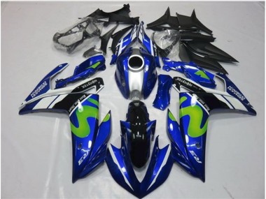 Movistar 2015-2018 Yamaha R3 Carenado Moto