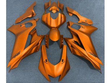 Naranja Brillante Mate 2017-2021 Yamaha R6 Carenado Moto