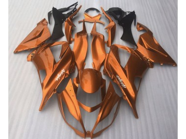 Naranja Caramelo Brillo 2016-2019 Kawasaki ZX10R Carenado Moto
