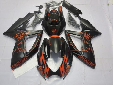 Naranja Mate 2006-2007 Suzuki GSXR 600-750 Carenado Moto