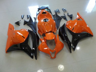 Naranja & Negro 2009-2012 Honda CBR600RR Carenado Moto