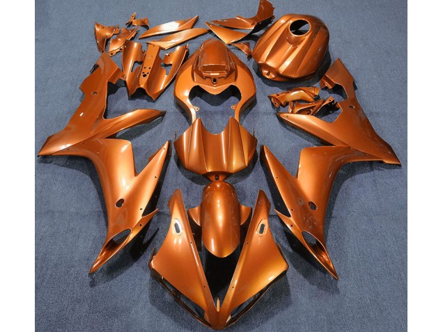 Naranja Sólido 2004-2006 Yamaha R1 Carenado Moto Naranja Sólido 2004-2006 Yamaha R1 Carenado Moto
