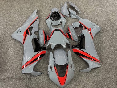 Nardo Con Rayas Rojas 2017-2023 Honda CBR1000RR Carenado Moto