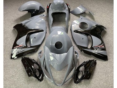 Nardo Gris & Negro 2008-2020 Suzuki GSXR 1300 Carenado Moto