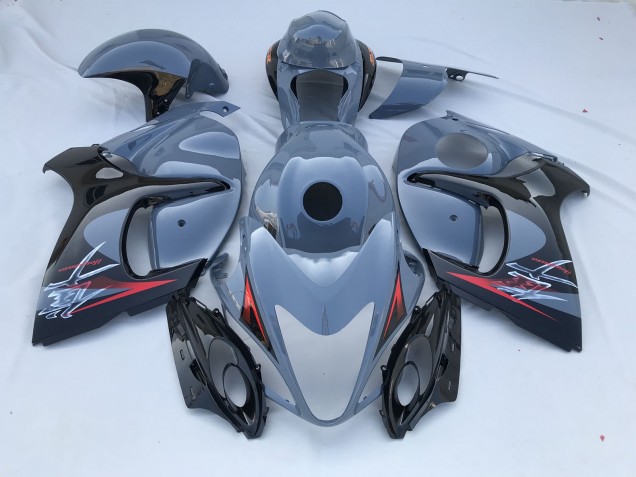Nardo Gris & Negro Limitado 2008-2020 Suzuki GSXR 1300 Carenado Moto