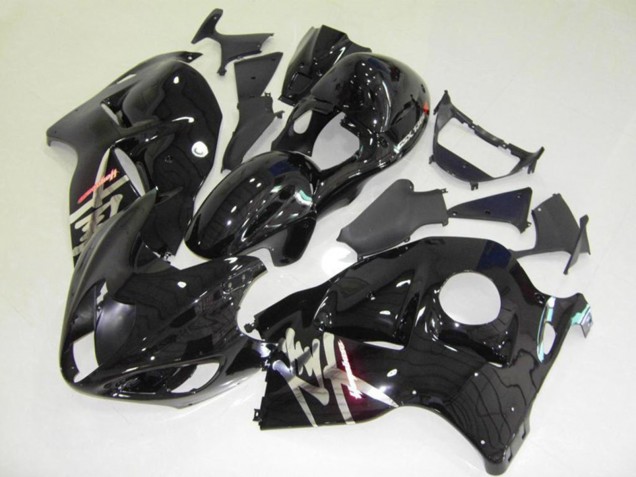 Negro Brillante 1997-2007 Suzuki GSXR 1300 Carenado Moto Negro Brillante 1997-2007 Suzuki GSXR 1300 Carenado Moto