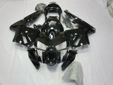 Negro Brillante 2003-2004 Honda CBR600RR Carenado Moto