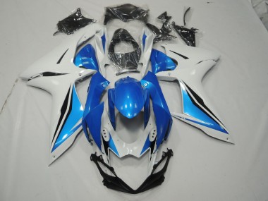 Negro Brillante 2011-2024 Suzuki GSXR 600-750 Carenado Moto