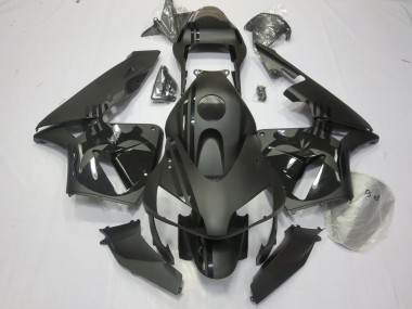 Negro Mate 2003-2004 Honda CBR600RR Carenado Moto
