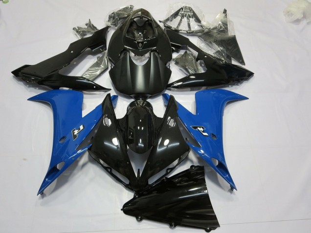 Negro Mate 2004-2006 Yamaha R1 Carenado Moto