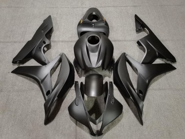 Negro Mate 2007-2008 Honda CBR600RR Carenado Moto