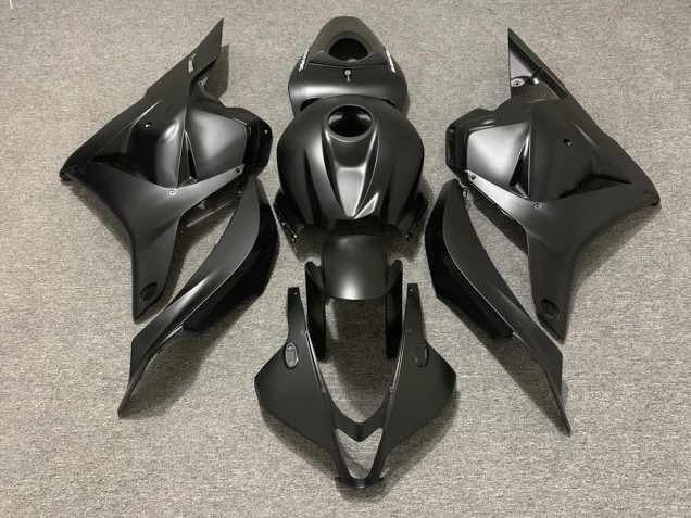 Negro Mate 2009-2012 Honda CBR600RR Carenado Moto