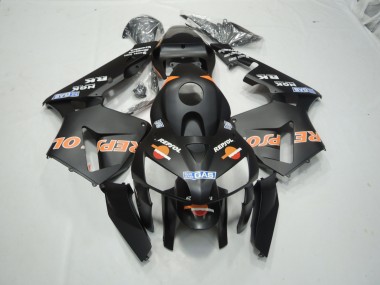 Negro Mate Repsol 2003-2004 Honda CBR600RR Carenado Moto