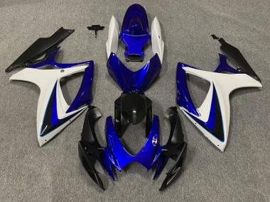OEM Estilo Azul 2006-2007 Suzuki GSXR 600-750 Carenado Moto