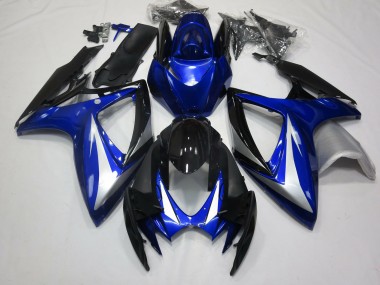 OEM Estilo Azul Profundo 2006-2007 Suzuki GSXR 600-750 Carenado Moto