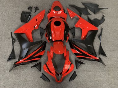 OEM Estilo Rojo 2007-2008 Honda CBR600RR Carenado Moto