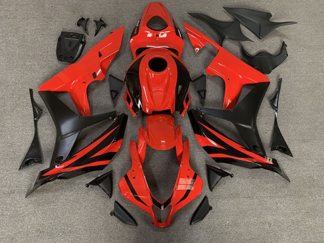 OEM Estilo Rojo 2007-2008 Honda CBR600RR Carenado Moto