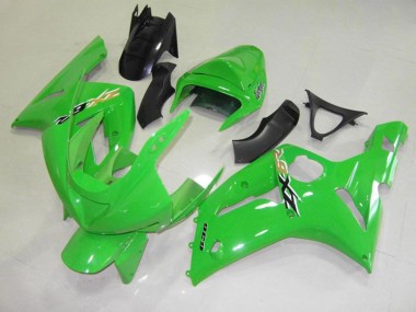 OEM Estilo Verde 2003-2004 Kawasaki ZX6R Carenado Moto