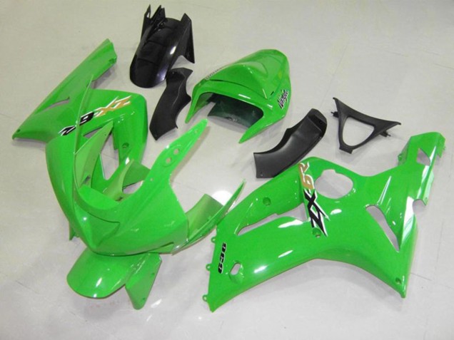 OEM Estilo Verde 2003-2004 Kawasaki ZX6R Carenado Moto OEM Estilo Verde 2003-2004 Kawasaki ZX6R Carenado Moto