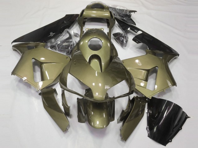 Oliva Brillante 2003-2004 Honda CBR600RR Carenado Moto