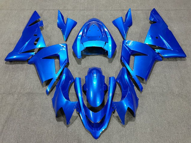 Perla Azul Brillante 2004-2005 Kawasaki ZX10R Carenado Moto
