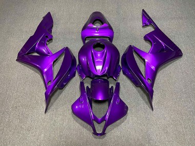 Perla Morado Liso 2007-2008 Honda CBR600RR Carenado Moto