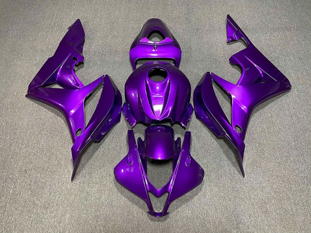 Perla Morado Liso 2007-2008 Honda CBR600RR Carenado Moto