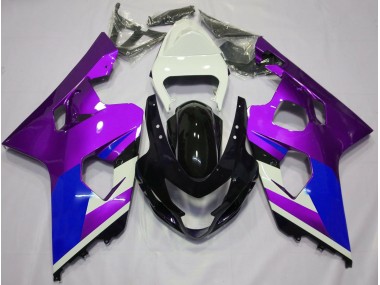 Púrpura Brillante 2004-2005 Suzuki GSXR 600-750 Carenado Moto
