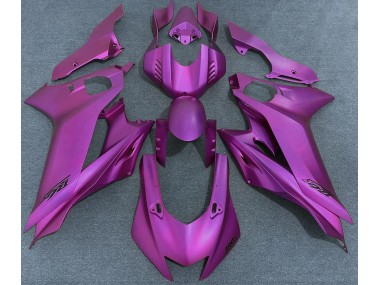 Púrpura Brillante Mate 2017-2021 Yamaha R6 Carenado Moto