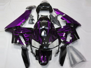 Púrpura Llama 2003-2004 Honda CBR600RR Carenado Moto