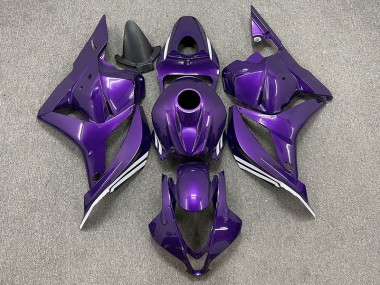 Púrpura Medianoche 2009-2012 Honda CBR600RR Carenado Moto