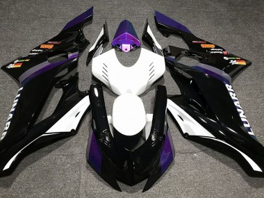 Púrpura Personalizado 2017-2021 Yamaha R6 Carenado Moto