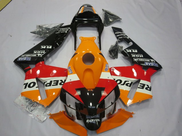 Repsol Estilo Clásico 2003-2004 Honda CBR600RR Carenado Moto Repsol Estilo Clásico 2003-2004 Honda CBR600RR Carenado Moto