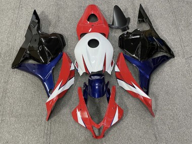 Rojo & Blanco 2009-2012 Honda CBR600RR Carenado Moto