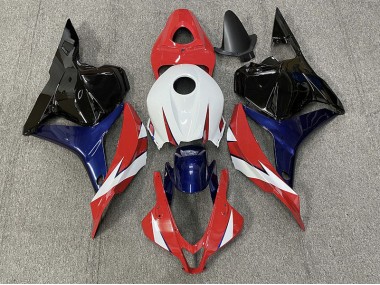 Rojo & Blanco 2009-2012 Honda CBR600RR Carenado Moto