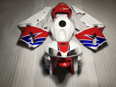 Rojo Blanco Azul 2005-2006 Honda CBR600RR Carenado Moto