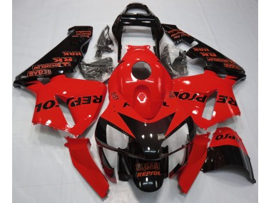 Rojo Brillo Repsol 2003-2004 Honda CBR600RR Carenado Moto