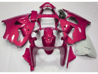 Rojo Caramelo 2000-2002 Kawasaki ZX6R Carenado Moto