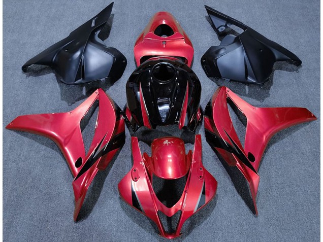 Rojo Caramelo 2009-2012 Honda CBR600RR Carenado Moto Rojo Caramelo 2009-2012 Honda CBR600RR Carenado Moto