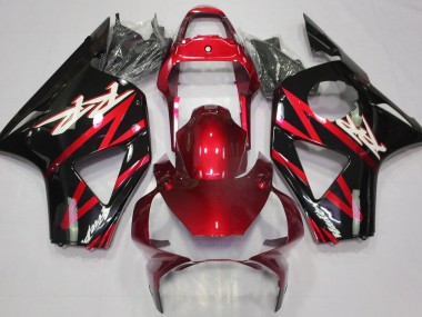 Rojo Eléctrico 2002-2003 Honda CBR954RR Carenado Moto
