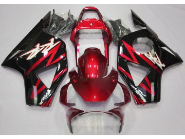 Rojo Eléctrico 2002-2003 Honda CBR954RR Carenado Moto