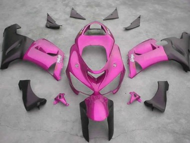 Rosa 2005-2006 Kawasaki ZX6R Carenado Moto