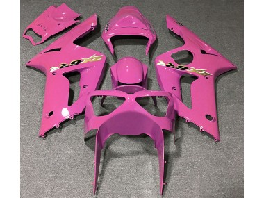 Rosa Brillante 2003-2004 Kawasaki ZX6R Carenado Moto