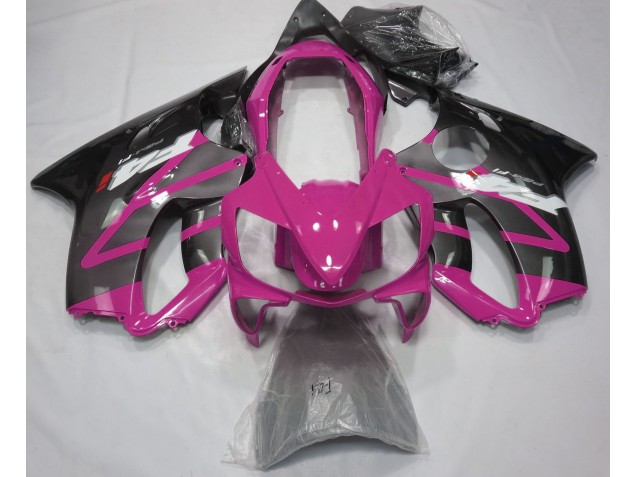 Rosa Brillante & Gris 2004-2007 Honda CBR600 F4i Carenado Moto