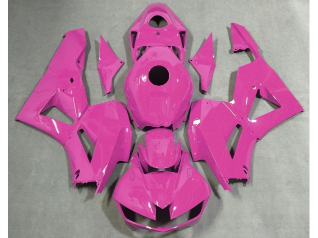 Rosa Brillante Liso 2013-2023 Honda CBR600RR Carenado Moto Rosa Brillante Liso 2013-2023 Honda CBR600RR Carenado Moto